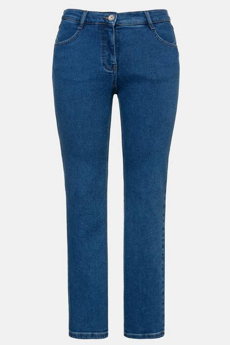 Jeans Mandy, gerades Bein, 4-Pocket-Form, Komfortbund