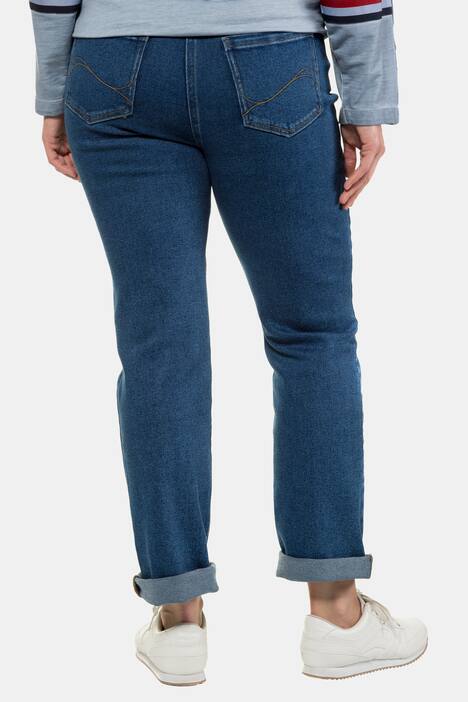 Jeans Mandy, gerades Bein, 4-Pocket-Form, Komfortbund