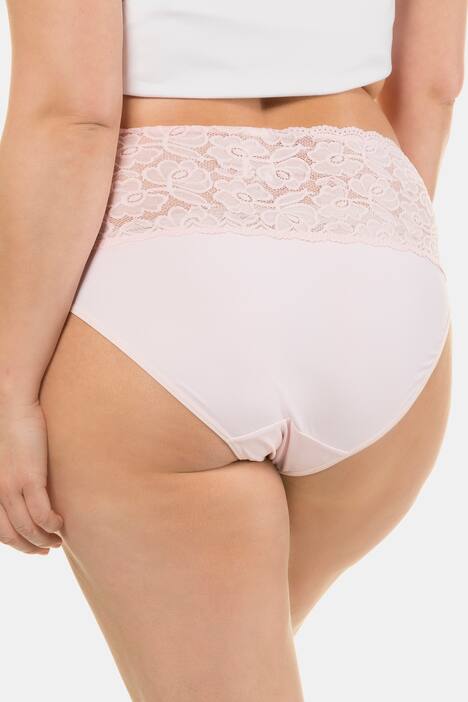 Slips, set van 3, brede kantrand