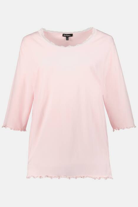Pyjama, Blütenmuster, reine Baumwolle, bis Gr. 66/68