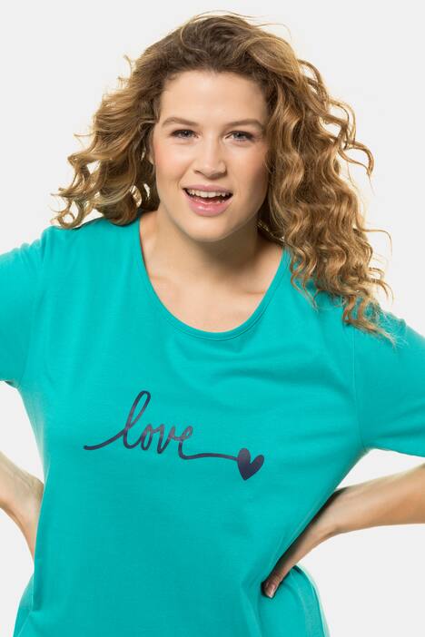 Longshirt, Motiv 'LOVE', reine Baumwolle, bis Gr. 66/68