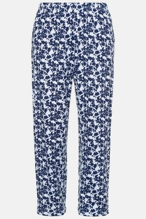 Pyjama, Blumenmuster, Tunikaausschnitt, bis Gr. 66/68