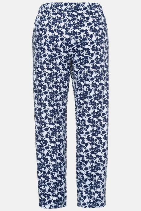 Pyjama, Blumenmuster, Tunikaausschnitt, bis Gr. 66/68