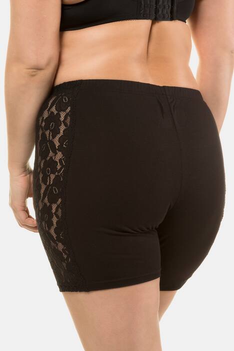 Panty, seitlicher Spitzeneinsatz, bis Gr. 66/68