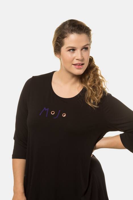 Shirt, Motiv MOJO, Ziernieten, Zipfelsaum