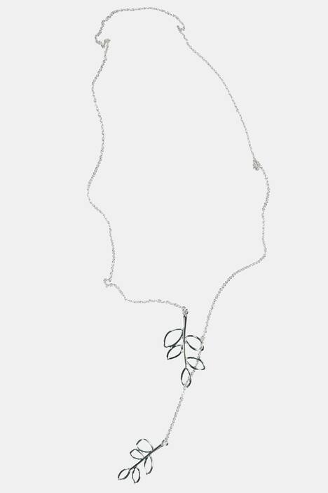 Kette, Blätter, längenverstellbar