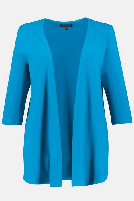 Shirtjacke, Jersey, 3/4-Ärmel, selection