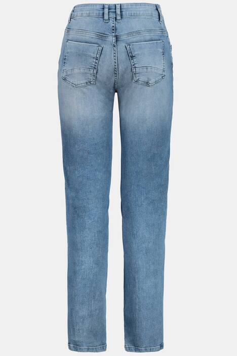 Jeans Julia, vorgewaschen, schmales Bein, 5-Pocket
