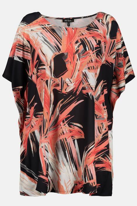 Kaftan, gemustert, extraweit, luftig-leicht