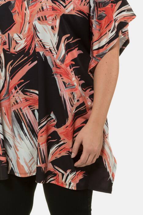 Kaftan, gemustert, extraweit, luftig-leicht