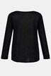 Light Statement Print Knit Sweater
