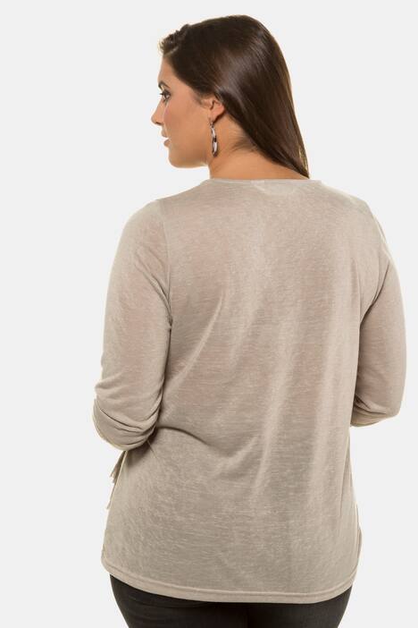 Longsleeve, Shirt, Fransen, Langarm