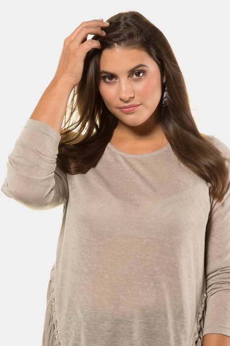Longsleeve, Shirt, Fransen, Langarm