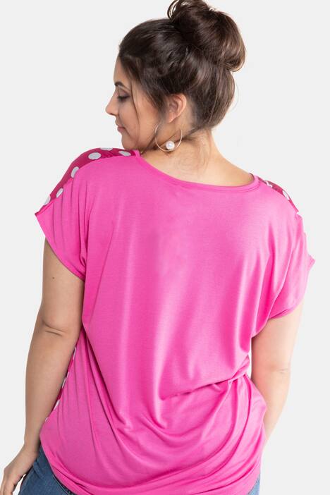 Shirt, gepunktet, Webfront
