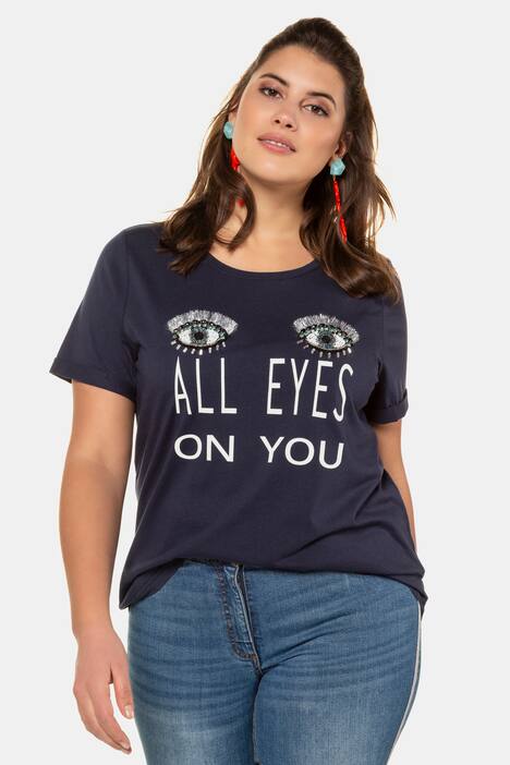 T-Shirt, Eyes-Statement, Halbarm