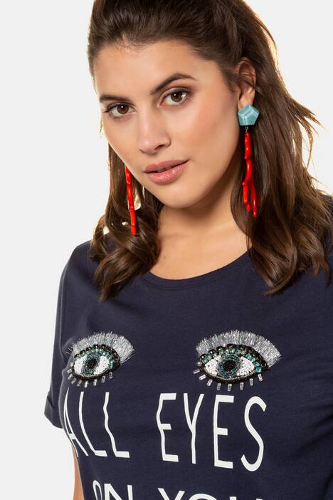 T-Shirt, Eyes-Statement, Halbarm