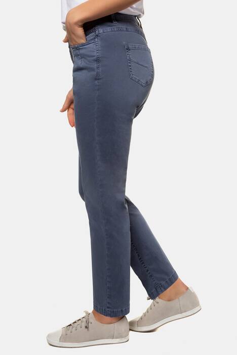 Hose Tina Glitzerband, schmale 5-Pocket-Form
