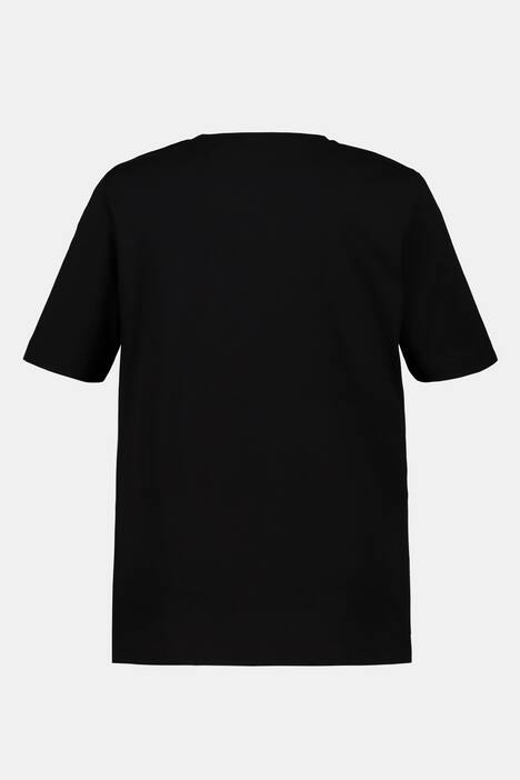 T-Shirt, Wendepaillette, Halbarm