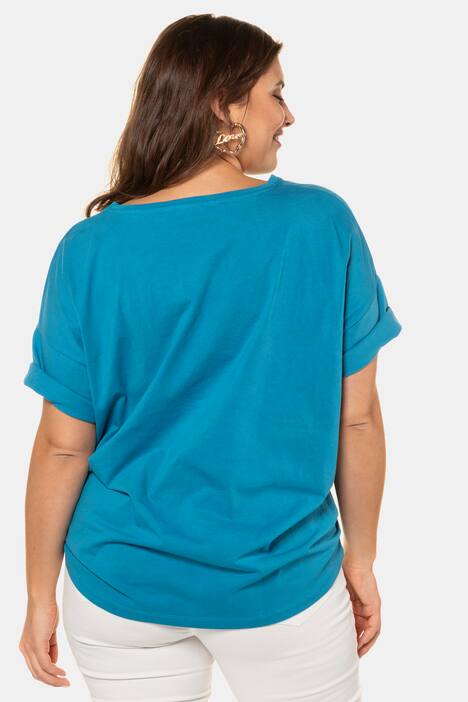 Shirt, Metallic-Statement, oversized,