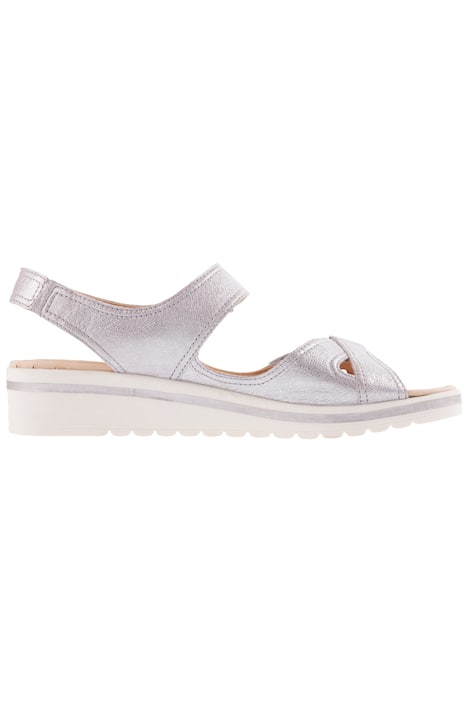 Caprice Metallic Velcro Sandals