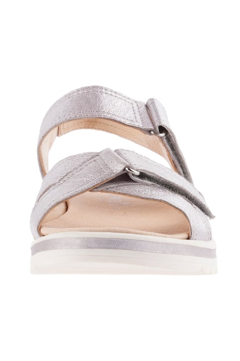 Caprice Metallic Velcro Sandals
