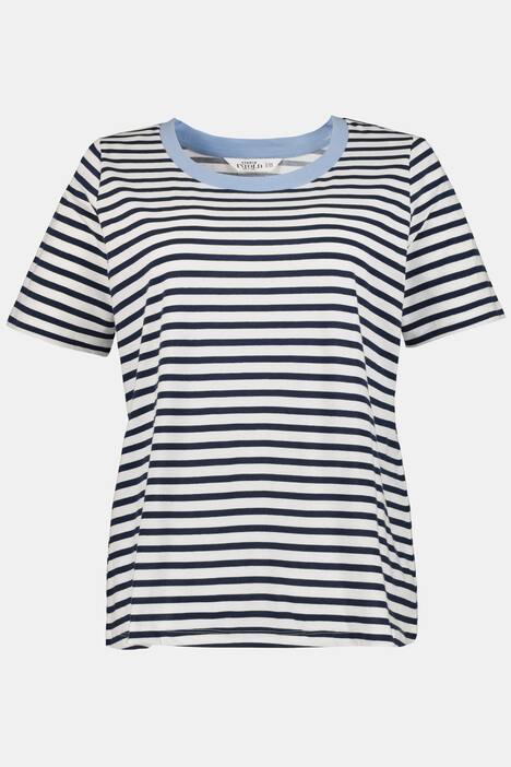 T-Shirt, Ringel, Halbarm