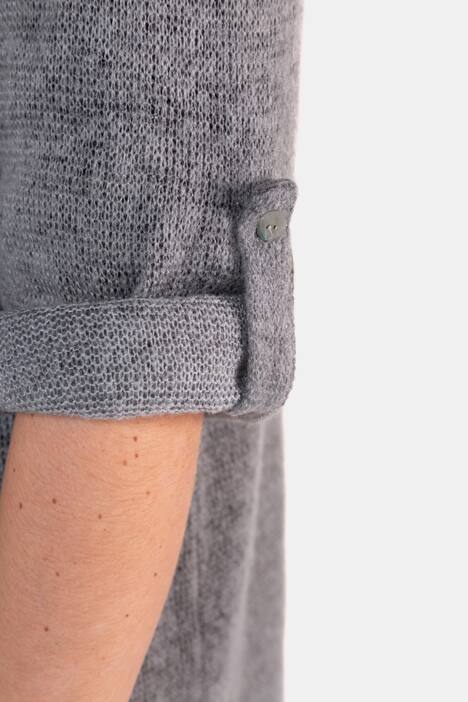 Cardiwrap, open model, franjes aan zoom, knuffelzacht