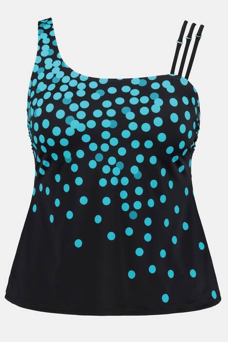 Tankini, Punktmuster, 3er-Träger, Softcups