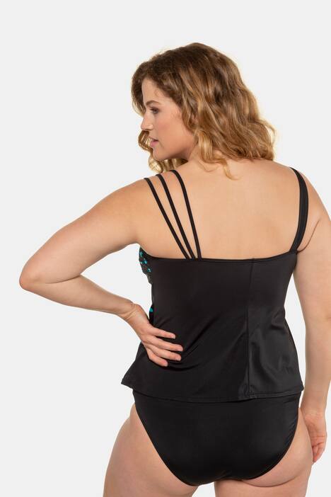 Tankini, Punktmuster, 3er-Träger, Softcups