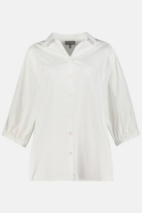 Full Sleeve Stretch Cotton Tunic Shirt