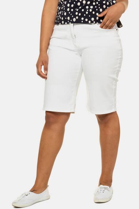 Jeansshorts, Boyfriend-Schnitt, 5-Pocket