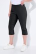 Bengaline Elastic Waist Stretch Capri Pants