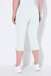 Pantaloni Capri di bengalina, estremamente elasticizzati e quasi ingualcibili, con cintura elastica