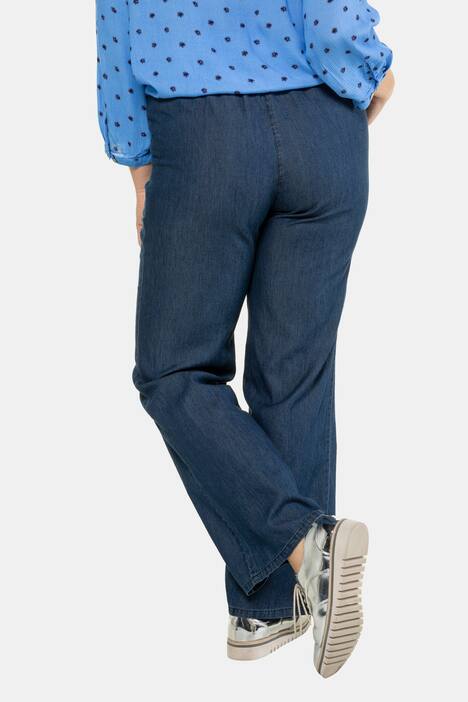 Hose Mandy, Denimoptik, Elastikbund, Lyocell-Anteil