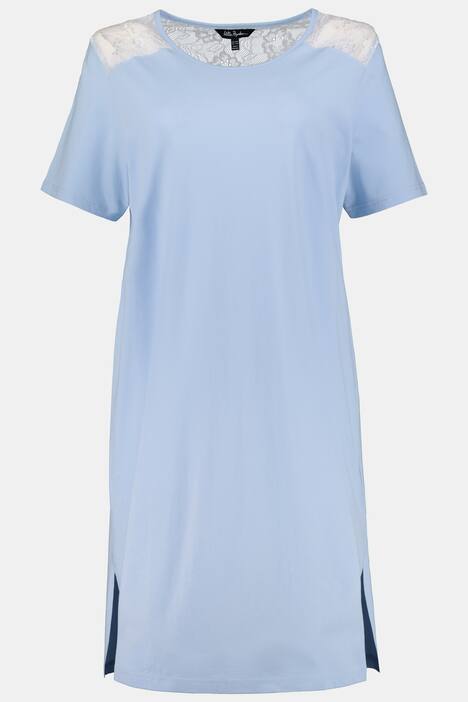 Bigshirts, 2er-Pack, Paisleymuster/Spitze, bis 74/76