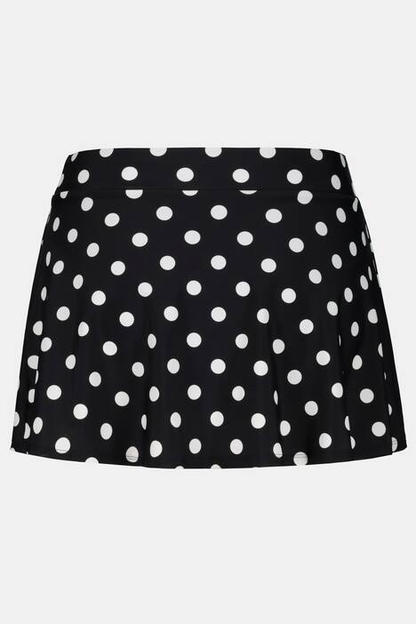 Dot Print Swim Skirt
