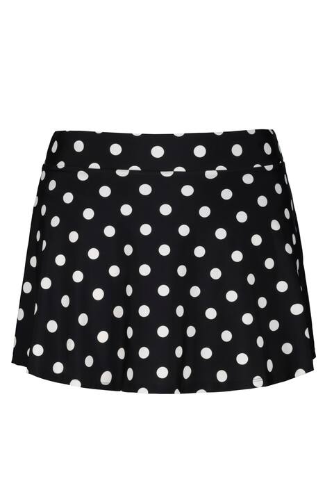 Dot Print Swim Skirt