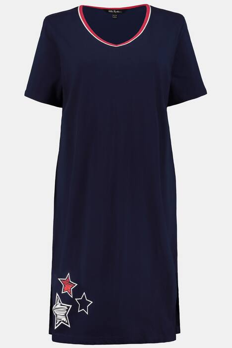 Bigshirts, 2er-Pack, Sterne, bis Gr. 74/76
