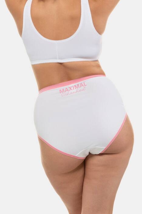 3 Pack of Stretch Cotton Panties - White
