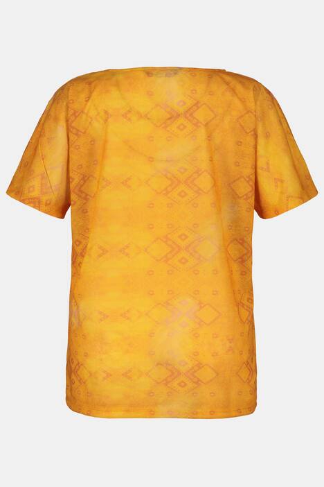 T-Shirt, Federmotiv, Oversized, luftig-leicht