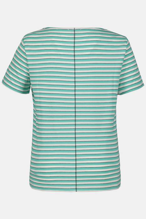 T-Shirt, Motiv LOVE, Ringel, Glitzernieten