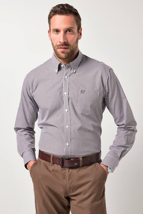 Chemise formelle à carreaux Vichy et coupe Comfort Fit - jusqu'au 8 XL