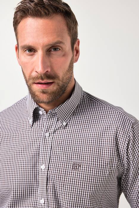 Chemise formelle à carreaux Vichy et coupe Comfort Fit - jusqu'au 8 XL