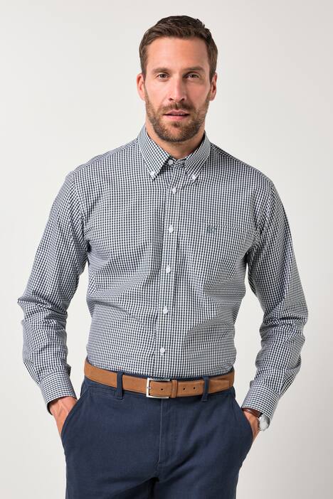 Chemise formelle à carreaux Vichy et coupe Comfort Fit - jusqu'au 8 XL