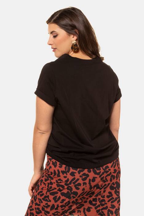 Shirt, Animal mit Statement, Halbarm