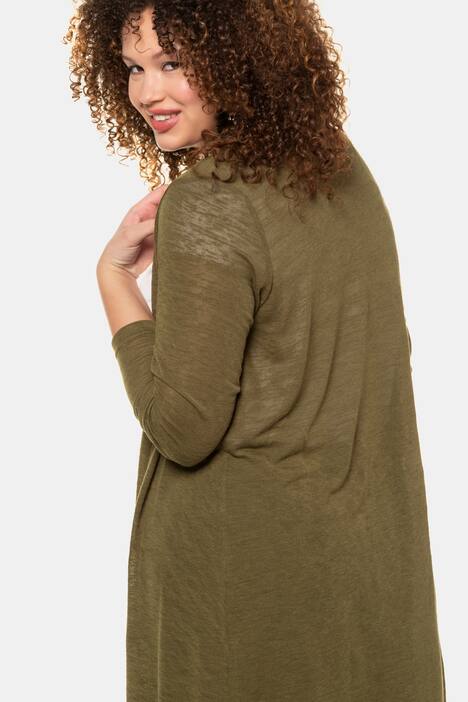 Strickjacke, Strukturstrick, offene Form