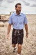 Hemd, Tracht, Halbarm, Kent Kragen, Modern Fit