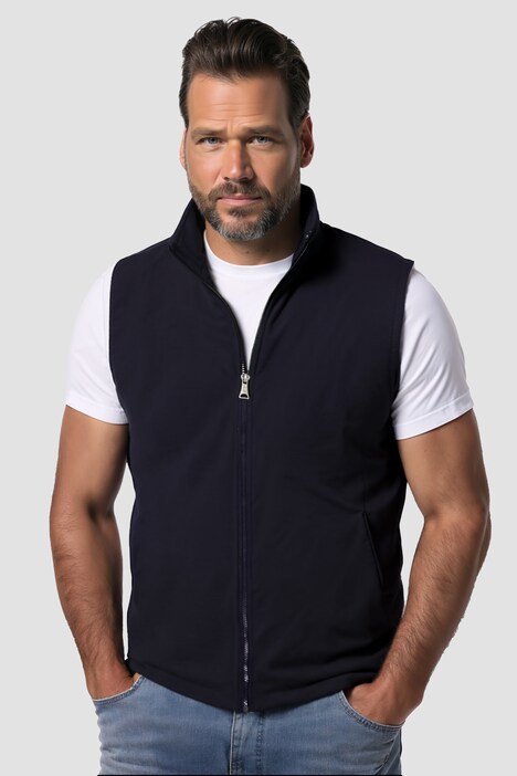 JP1880 Fleeceweste, Outdoor, Stehkragen, bis 8 XL