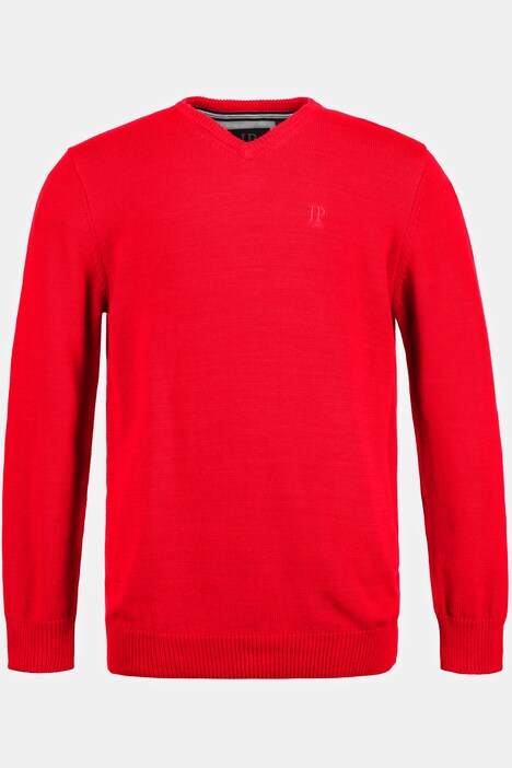 Fine Knit V-neck Sweater