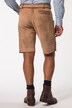 Pantalon en cuir de chèvre, s'inspirant des tenues traditionnelles bavaroises, avec broderies typiques - ceinture en cuir offerte